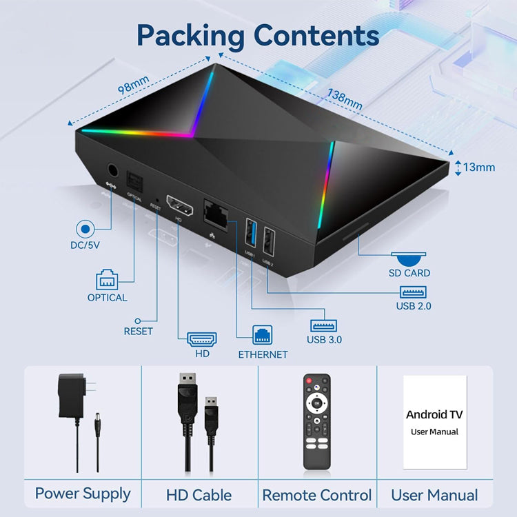 Superbox R69 plus smart TV box 8K/4k HDR-Android 14.0 30 Day Money-Back Guarantee